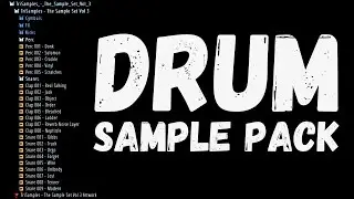 Drum Sample Pack - Free Drum Samples || THE SAMPLE SET VOL 3 BY TRISAMPLES