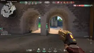 Valorant Ace with Chamber's HeadHunter Only