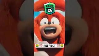 Brawl Stars Rank Up Sonic vs Robotnik RESPECT 💯🤑 #shorts #brawlstars #rank