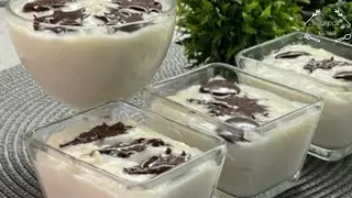 Десерт из молока. Готовится за 5 минут, а съедается еще быстрее!