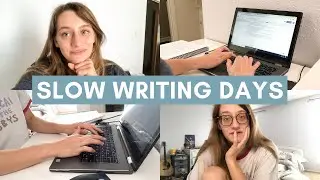 Slow Writing Days // Writing Vlog #20