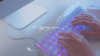 asmr typing 😴⌨️ ducky one 2 mini cherry mx silver switches