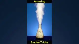 Awesome Smoke Tricks Science Experiment #shorts