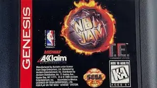 NBA JAM: Hoop Dreams and Hyperdrive (Sega Genesis)
