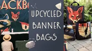 FROM BACKBONE BANNER TO BAGS. Шью сумки (и не только) из ПВХ баннера.