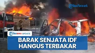 Hangus! Hizbullah Serang Markas Komando Divisi ke-146 IDF di Barak Shraga, Tempat Simpan Artileri