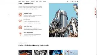 Industro - Industry and Factory WordPress Theme      Grant Xzavier