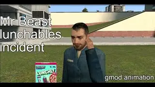 Mr.Beast lunchables incident gmod animation