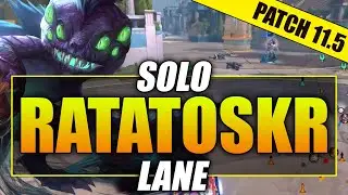 Ratatoskr BURSTING Build | SMITE Solo Lane Gameplay