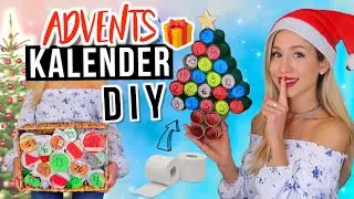 DIY ADVENTSKALENDER 🤫NACHHALTIGE ADVENTSKALENDER IDEEN 2019 ♻️selber basteln - Cali Kessy