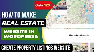 How To Make Real Estate Website in WordPress | Property Listings Website For Real Estate Agents