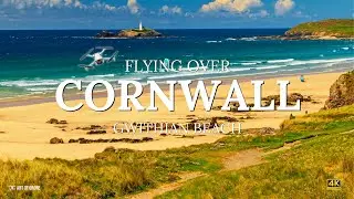 Epic Drone Adventures at Gwithian Beach, Hayle!