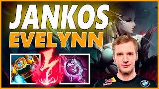 ⚡JANKOS EVELYNN JUNGLE GAMEPLAY⚡SEASON 12 LEAGUE OF LEGENDS