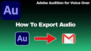 How To Export Audio Inside Adobe Audition