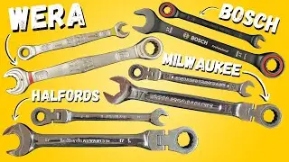 Which Ratchet Spanner Set Would You Buy? BOSCH - WERA - HALFORDS - MILWAUKEE?