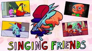 FNF: Singing Friends ♪ [A Smiling Friends Oneshot]