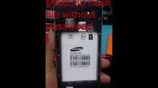 samsung s9+ mtk6580 flash file without password