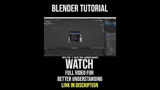 Bend (deform) anything in blender #shorts #blendertutorial #blender  #animation