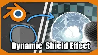 Stylized Dynamic Shield Effect Tutorial - Blender 3.6