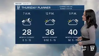 Wednesday Evening Weather - December 20, 2023