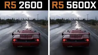 AMD Ryzen 5 2600 vs AMD Ryzen 5 5600X - Test in 10 Games (RTX3050)