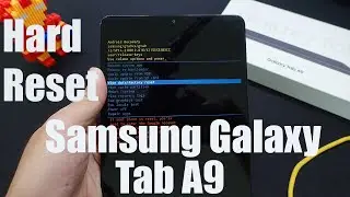 How To Hard Reset Samsung Galaxy Tab A9 Android 14