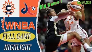 Connecticut Sun vs Washington Mystics Today [FINAL Highlights] | Aug 31,2024 | WNBA 2024 Season