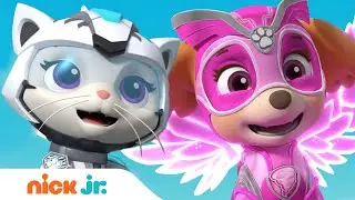 PAW Patrol & Cat Pack Rescue Chickaletta! | Nick Jr.