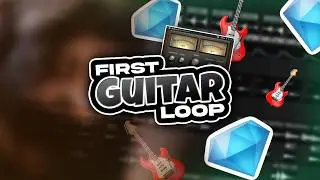Breaking Down My First Beat Using a REAL GUITAR in FL Studio 21