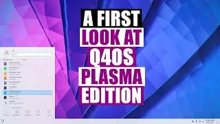 A First Look At Q4OS 4.6 With The Plasma Desktop