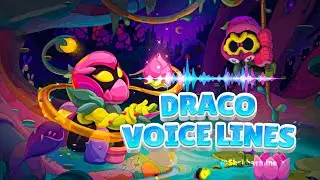 DRACO All Voice Lines Brawl Stars New Legendary Brawler