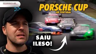 ACIDENTE BIZARRO A 200 KM/H, PUNIÇÃO POLÊMICA E MUITA CHUVA! A saga do GC na Porsche Cup em Estoril