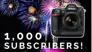 1000 Subscribers -- Thank You For Joining Me!