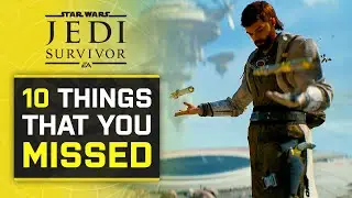 10 Things you DIDN'T know you could do in Jedi: Survivor...