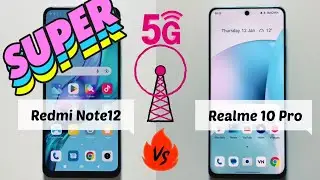 Redmi Note 12 v Realme 12 Pro 5G speed Test - Redmi A Killer!