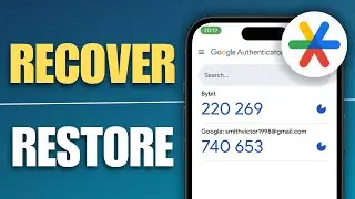 How to Recover Google Authenticator Account | Restore Google Authenticator Codes