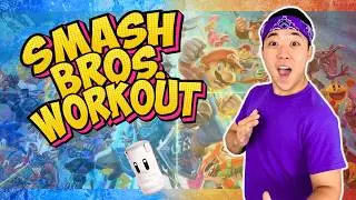 ⚔️✴️ Super Smash Bros Workout! | Ultimate Kids Fitness | GoNoodle Inspired