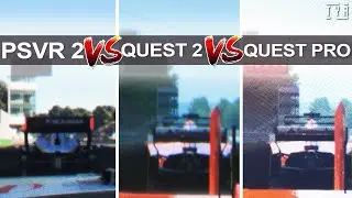 THROUGH THE LENSES - PSVR2 vs QUEST 2 vs QUEST Pro!!