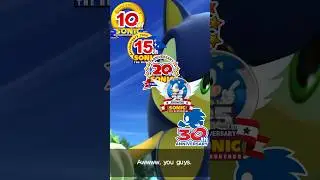 Ranking Sonic Anniversary Games 🥳