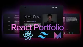 Build and Deploy Responsive React portfolio website: React |  Framer Motion| Tailwind CSS