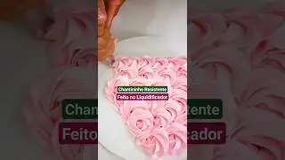 FAÇA CHANTININHO NO LIQUIDIFICADOR #bolo #confeitaria #chantininho #cremes