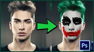 Joker Face Effect in Adobe Photoshop | 2024 | Photoshop tutorials