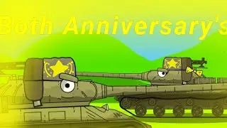 Two Anniversary's - Cartoon about Tanks - Studio Tank Birthday's Special