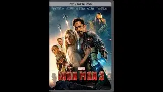 Opening To Iron Man 3 2013 DVD (Portuguese Copy)