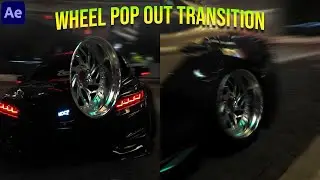 Wheel Pop Out Transition Effect in After Effects