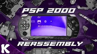 How To Disassemble & Reassemble A PSP 2000