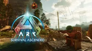 Fishing with a Hot Mod Rod in ARK Ascended