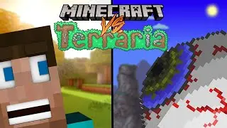 Minecraft vs Terraria because why not