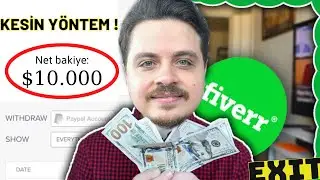 1 Ay Fiverr‘da Çalış 10.000 $ Dolar Kazan | İNTERNETTEN PARA KAZANMA TAKİTİKLERİ | Trikler