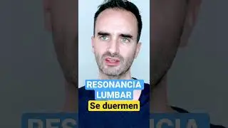 Resonancia Magnética 🧲  Lumbar 8 #dolordeespalda #radiologia #herniadedisco  👇